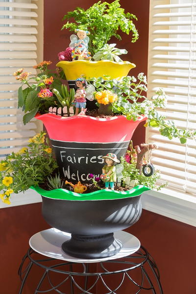 3-Tier DIY Indoor Fairy Garden