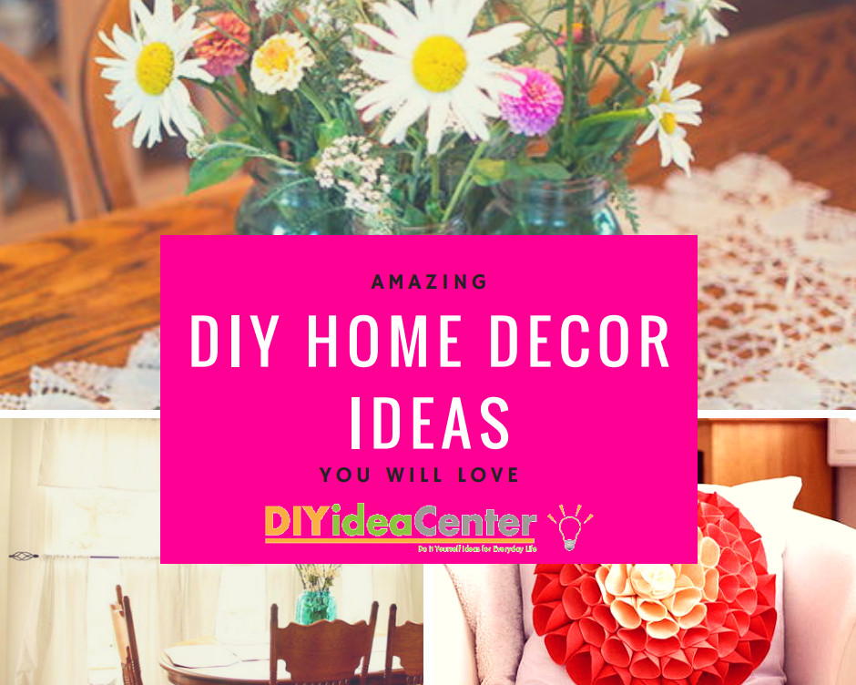 40 Amazing DIY Home Decor Ideas You Will Love
