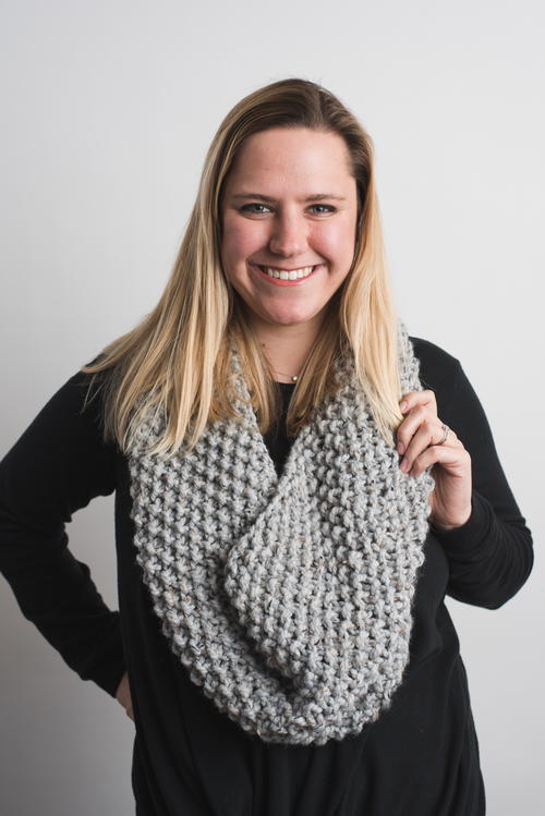 Beginner Snood Knit Pattern