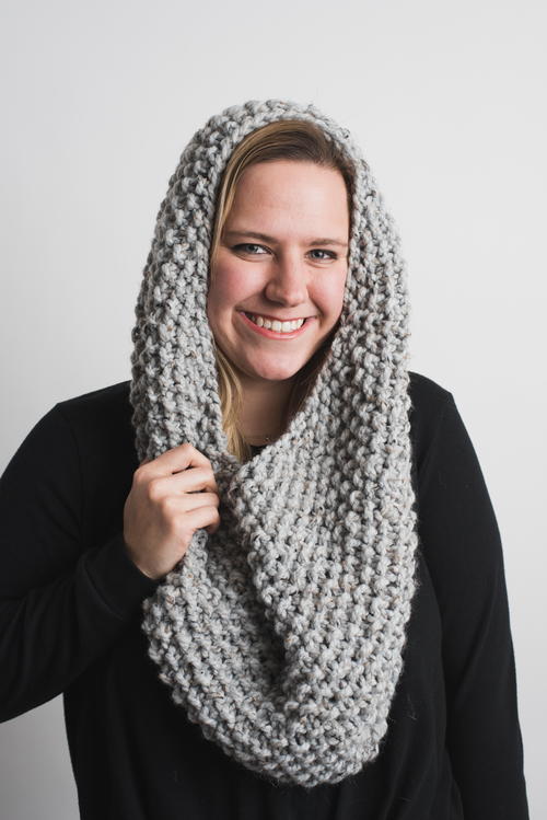Beginner Snood Knit Pattern