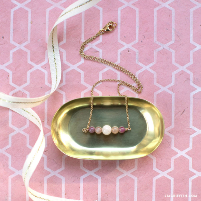 Easy Rose Quartz Necklace