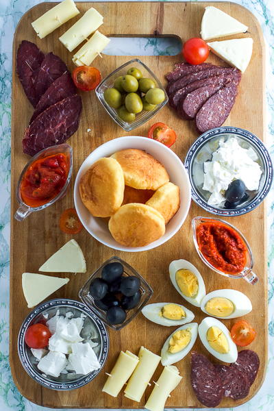 Meza: Balkan Appetizer Plater
