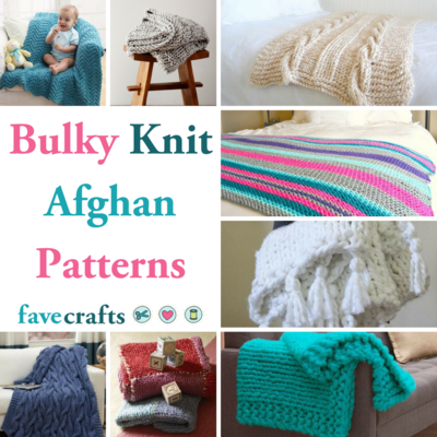 27 Bulky Knit Afghan Patterns Favecrafts Com 27 Bulky Knit Afghan Patterns Favecrafts Com
