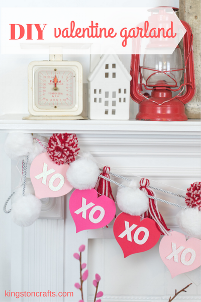 DIY Valentine's Day Garland