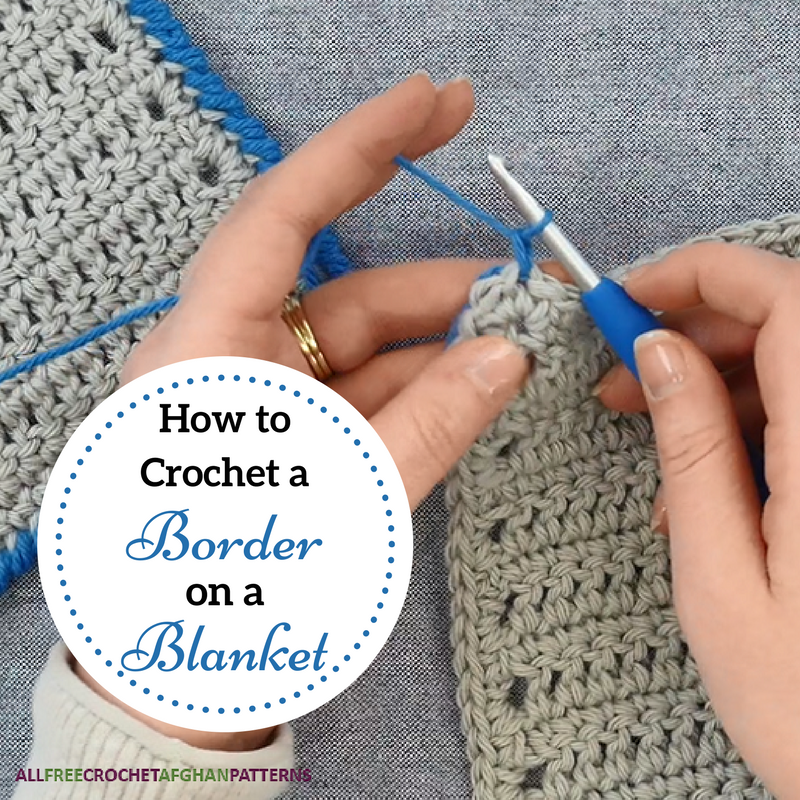 How to Crochet a Border on a Blanket