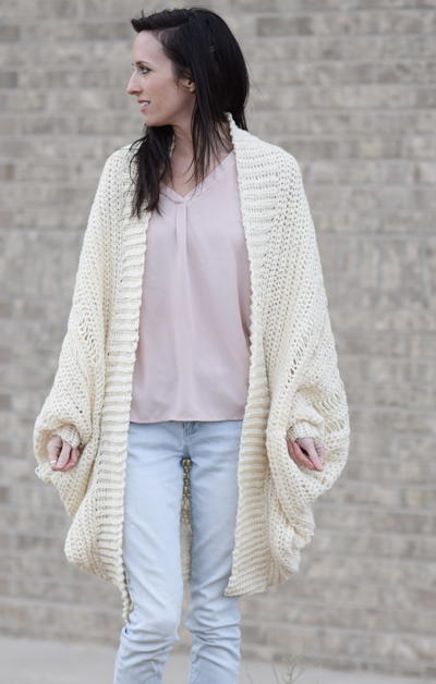 Pretty Drop Stitch Cardigan