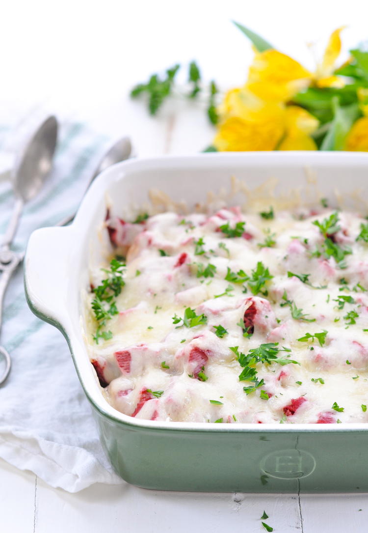5Ingredient DumpandBake Reuben Casserole