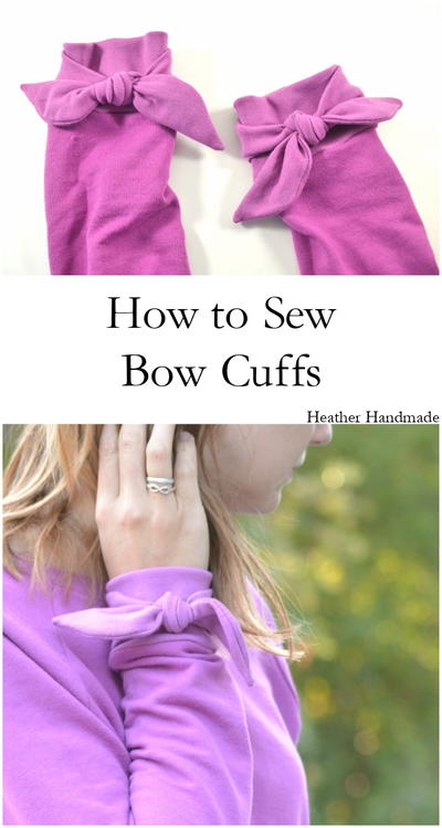How to Sew Bow Cuffs