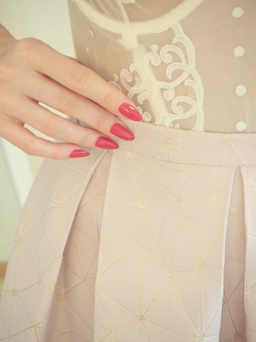 DIY Easy Box Pleated Skirt