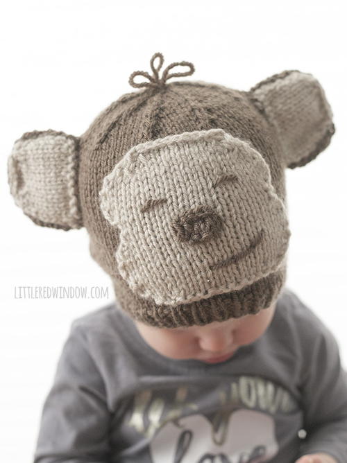 Silly Monkey Knit Hat