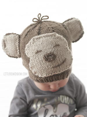 Silly Monkey Knit Hat | AllFreeKnitting.com
