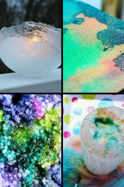 Cool Winter Crafts for Kids: 10+ Ice Crafts