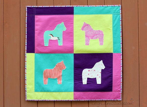 Pop Art Pony Quilt