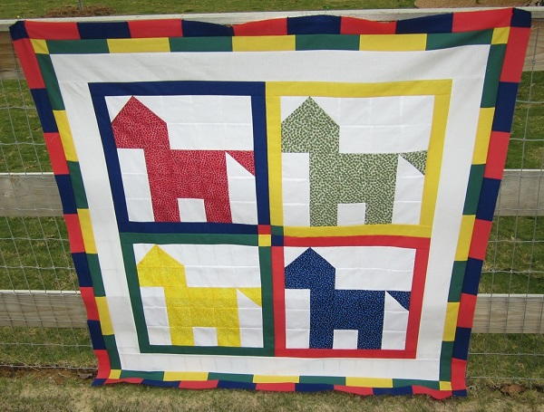 Day at the Races Horse Quilt