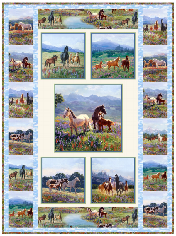 Wildflower Trails Quilt Pattern