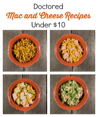 Doctored Mac and Cheese Recipes Under $10