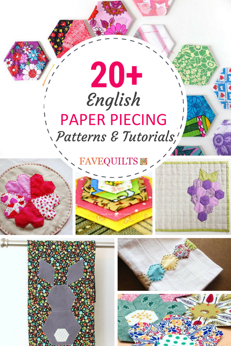My Summer English Paper Piecing project - Diary of a Quilter - a