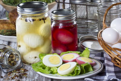 Tangy Pickled Eggs