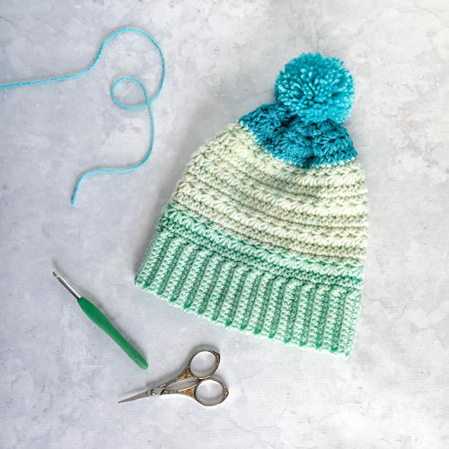 Snow Drops Slouch Hat