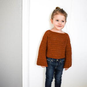Toddler Bell Sleeve Sweater