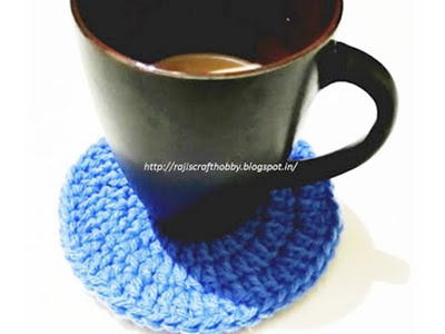 Simple Crochet Coaster