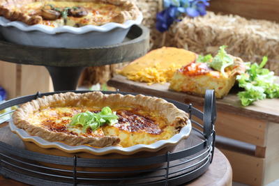 Fancy-Dancy Quiche