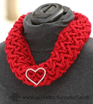 Textured Sparkle Scarf and Cowl