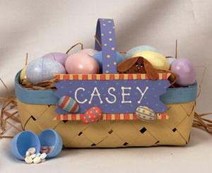 Personalized Egg Hunt Easter Basket