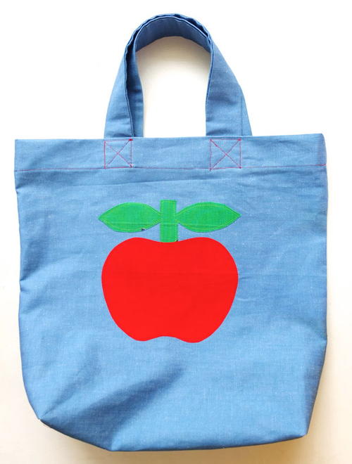 Retro Apple Tote