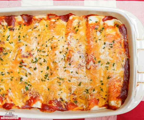 Easy Chicken Enchiladas Recipe
