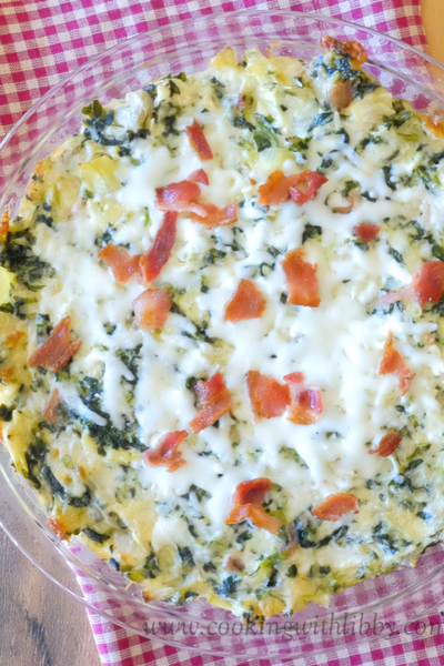 30-Minute Bacon and Spinach Artichoke Dip