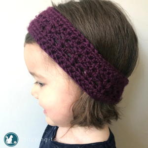 crochet headband for kids