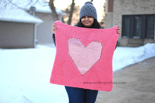 Loving Heart Baby Blanket