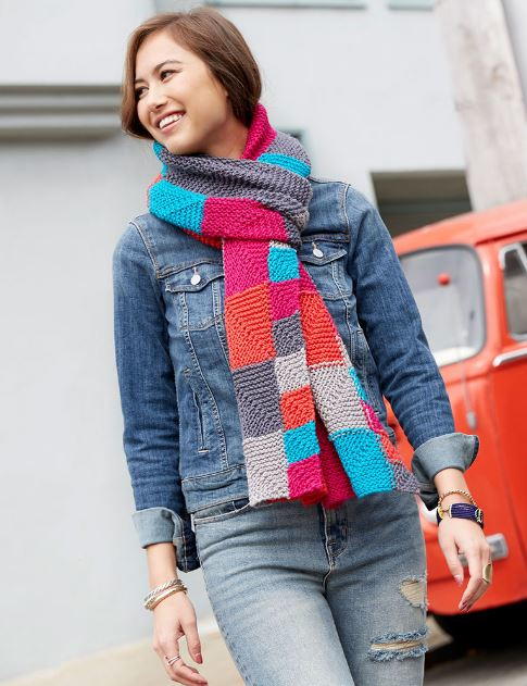 Miter Me This Chic Knit Scarf