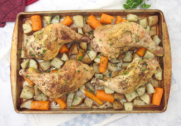 Roasted Chicken Legs