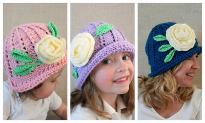Soft and Sweet Easter Hat