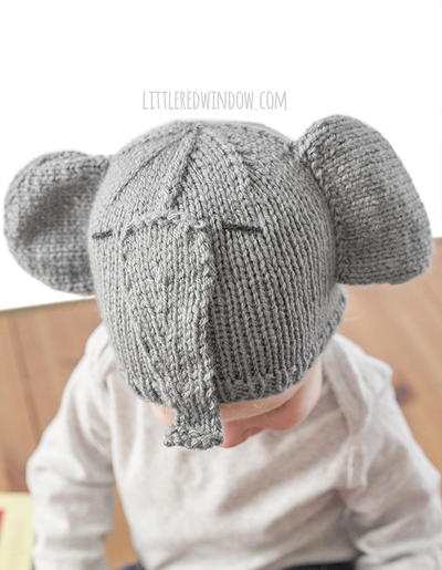 Tiny Elephant Knit Hat