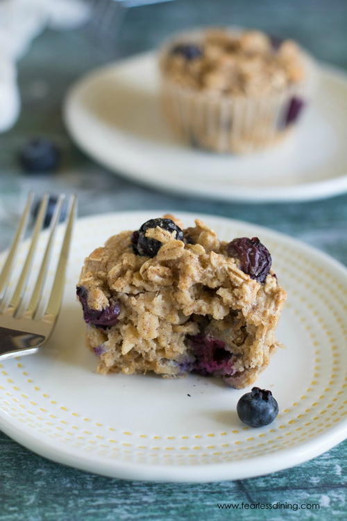 Gluten Free Oatmeal Muffins