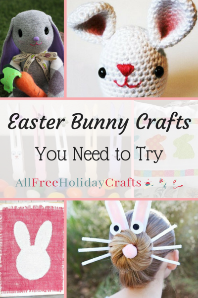 32 Easter Bunny Crafts You Need to Try