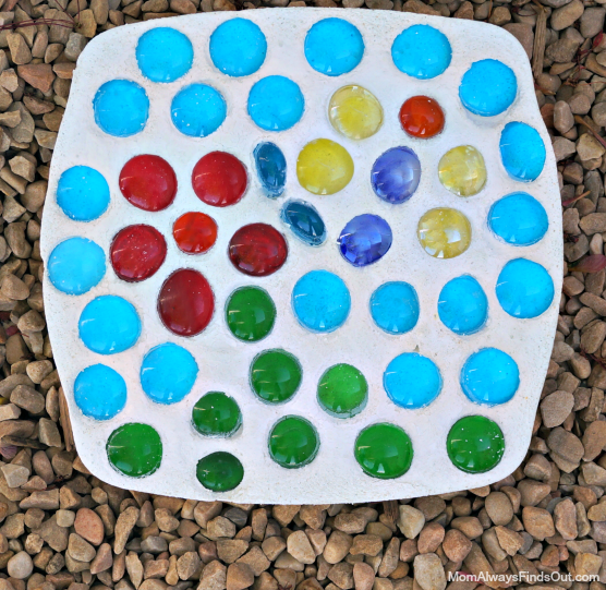 Colorful Garden Stepping Stones