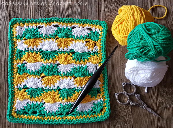 Catherine Wheel Crochet Stitch Instructions