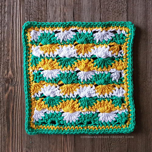 Catherine Wheel Crochet Stitch Instructions