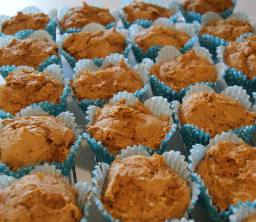 2-Ingredient Pumpkin Muffins