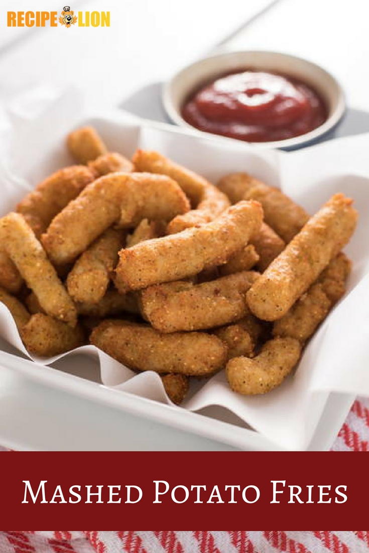 Cheesy Mashed Potato Fry Recipe