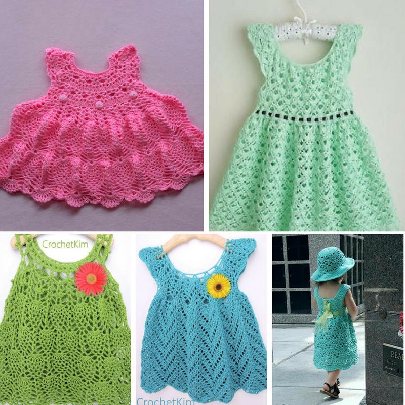 Free Printable Patterns For Crochet Baby Dresses