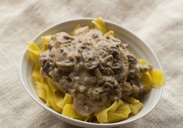 Ground Beef Stroganoff Recipe