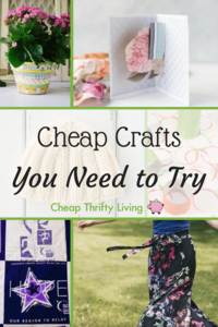 16 Cheap Crafts You Need to Try