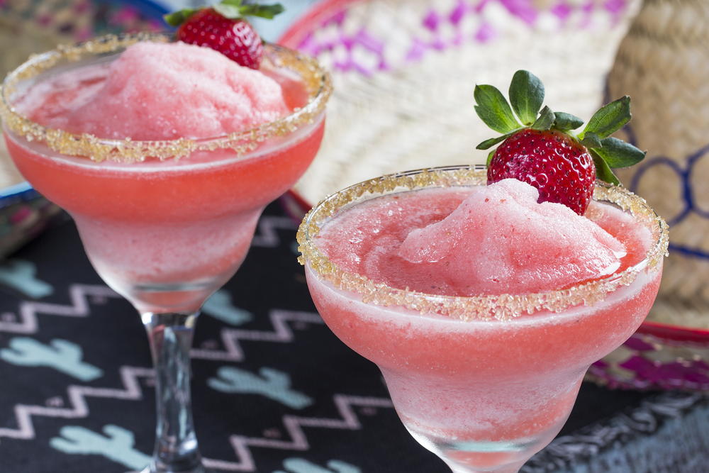 Strawberry Margarita Sorbet Recipe