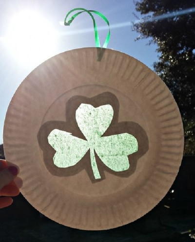 Shamrock Suncatchers