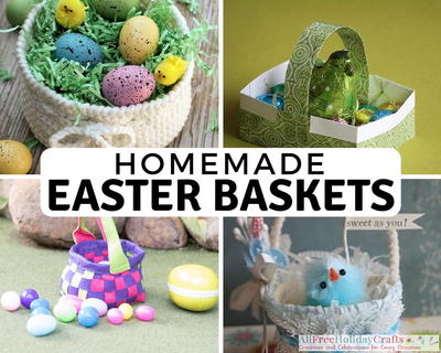 32 Crafty Ways to Make an Easter Basket